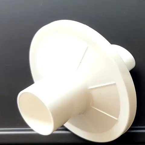 Filtre de spirométrie classique en plastique